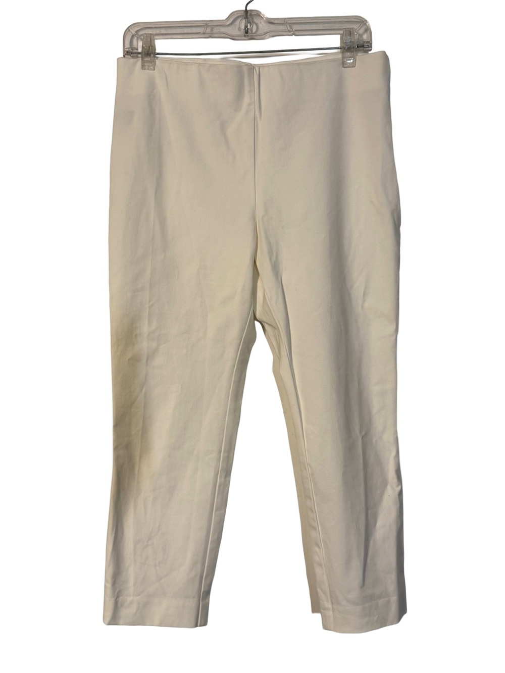 Ralph Lauren Cream Straight-Leg Pants Size 10P